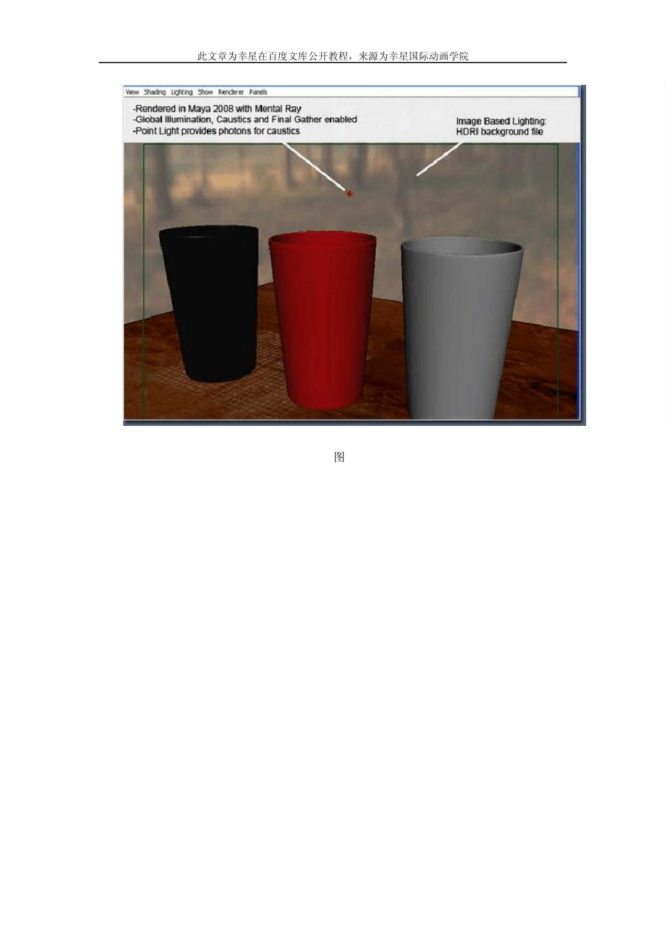 Maya材质教程三种不同的材质创建真实玻璃杯_第2页