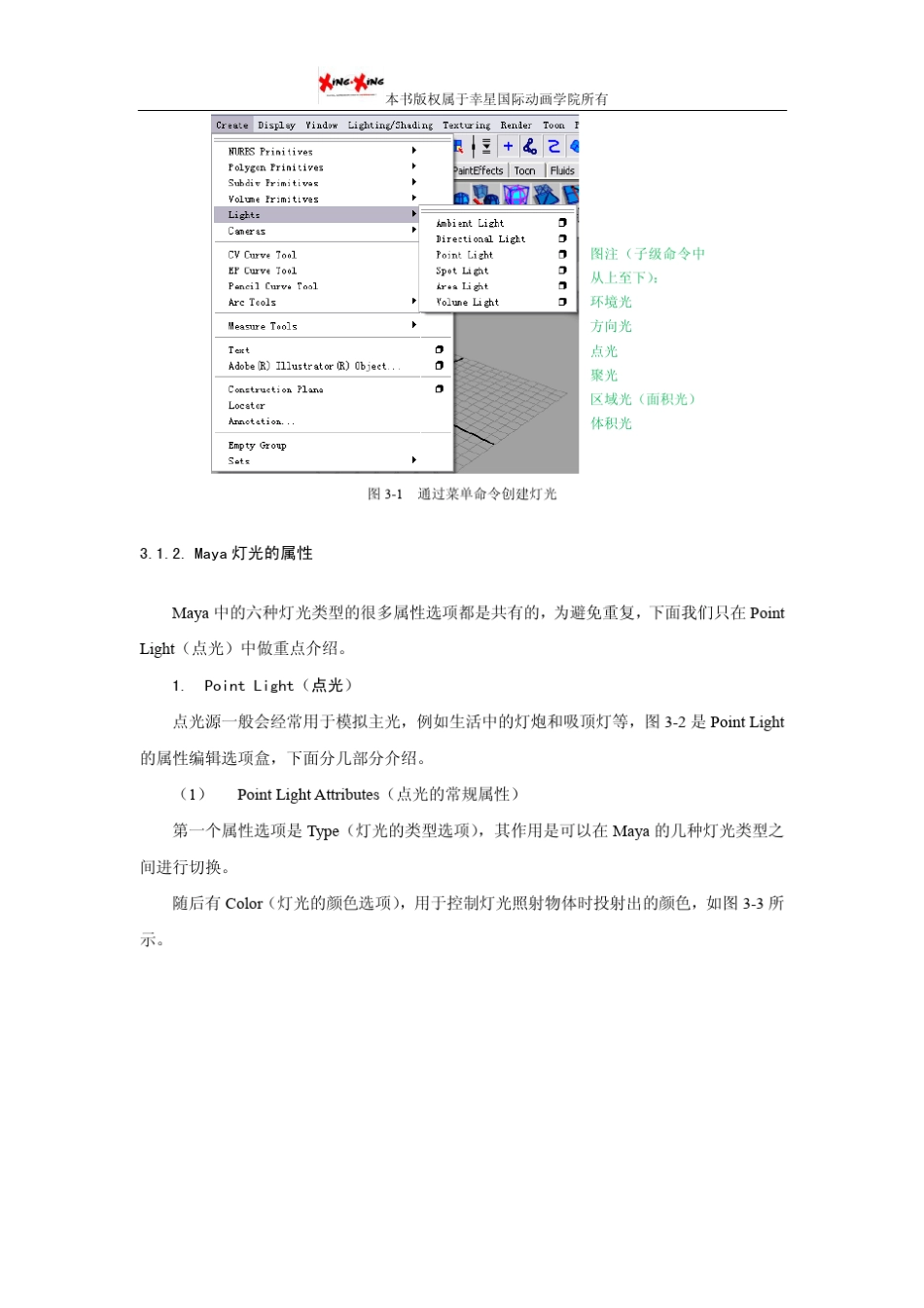 maya材质灯光教程：灯光与摄像机基础_第2页
