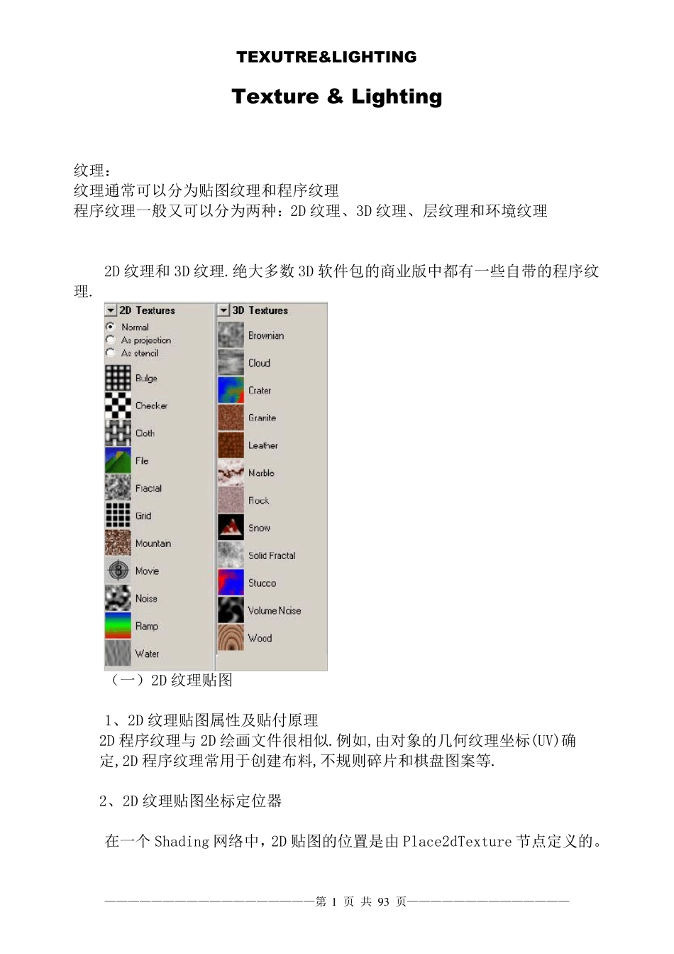 maya编辑UV及如何画贴图_第1页