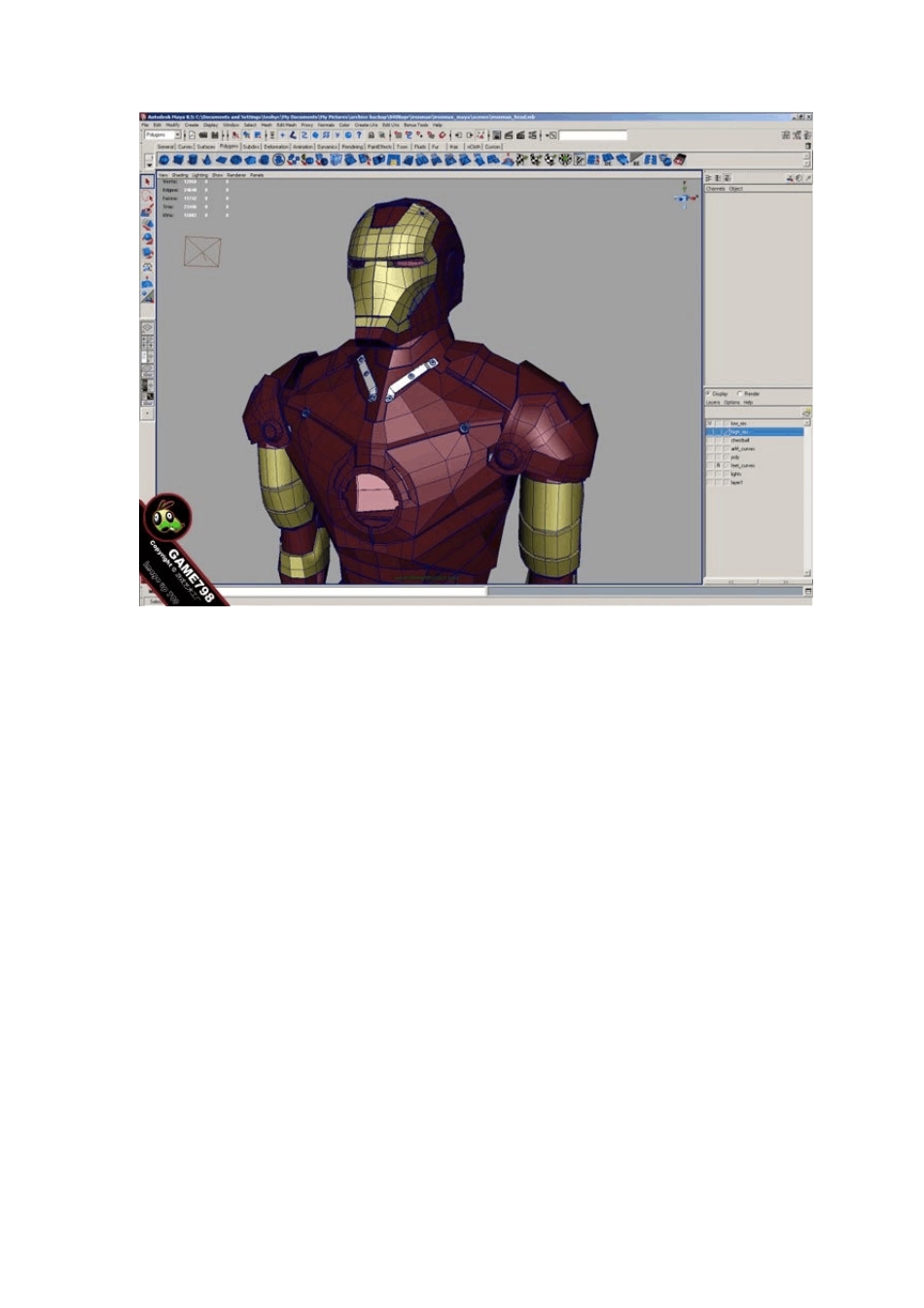 maya钢铁侠制作教程_第3页