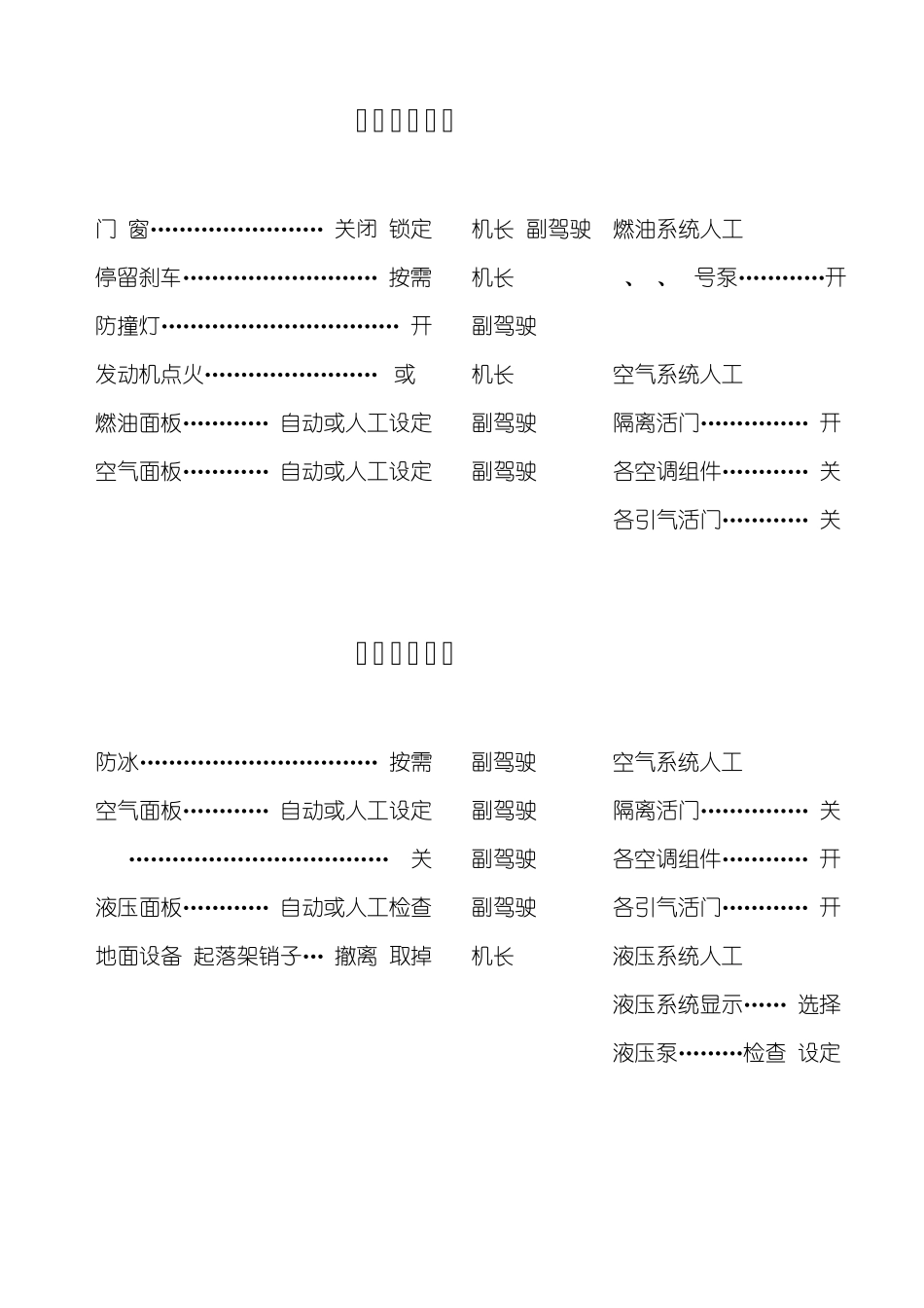 MD11正常飞行检查单_第2页