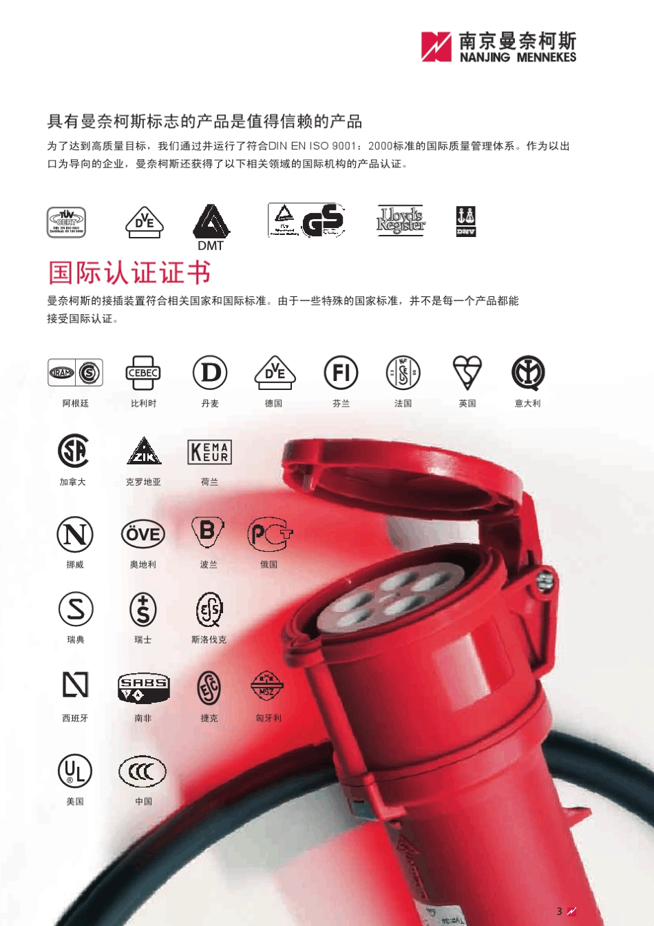 MENNEKES插头说明书_第3页