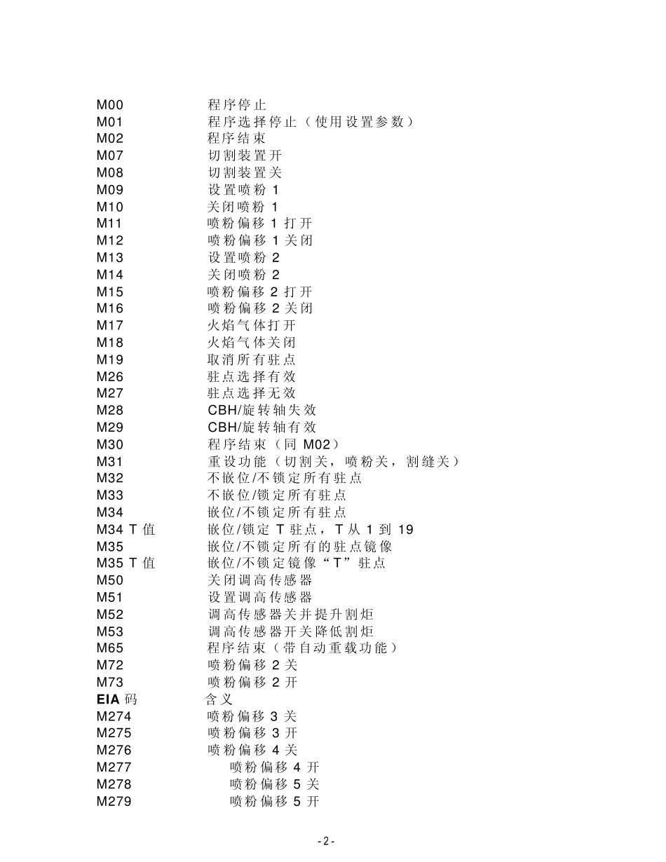MicroEDGE切割指令(无锡华联)_第2页