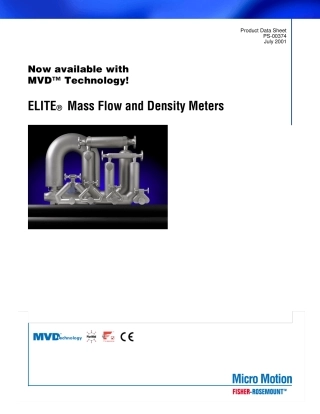 MICROMOTIONELITE系列质量流量计