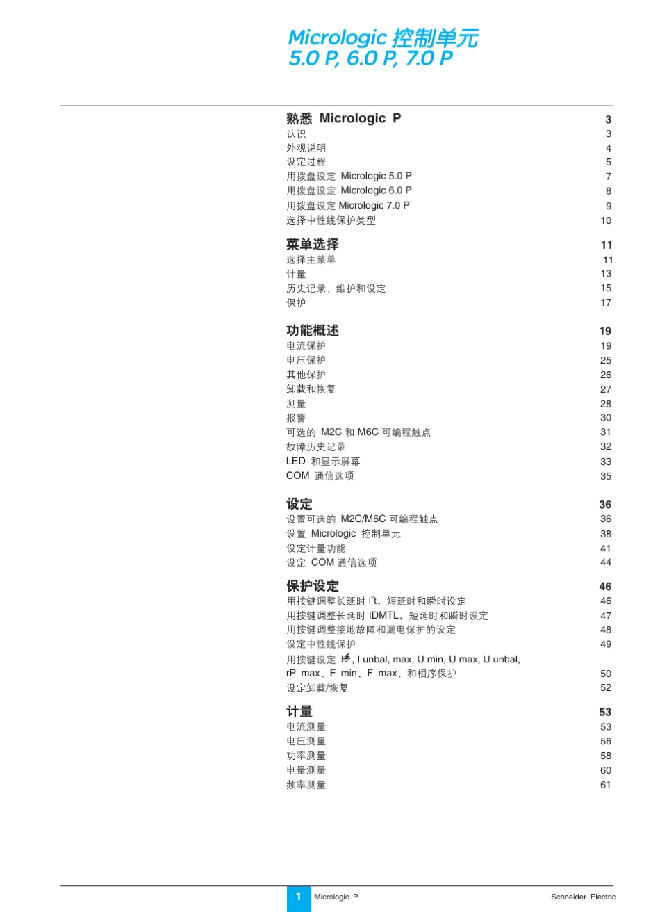 Mic_P型控制单元用户手册_第3页