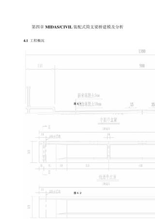 MIDASCIVIL装配式简支梁桥建模及分析