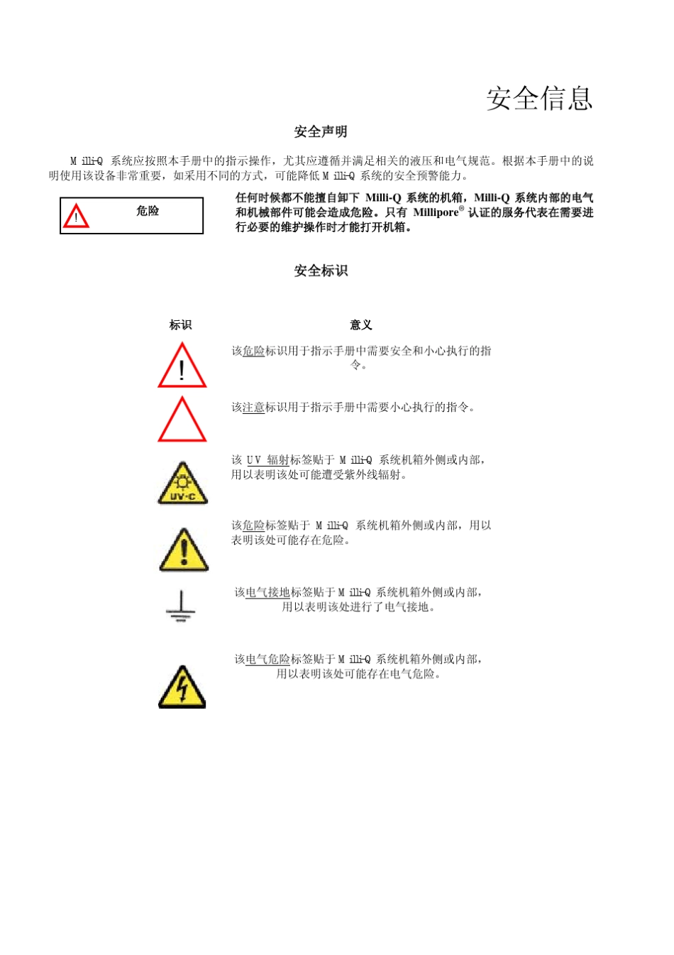 MilliQ_Adv超纯水机使用说明书_第2页
