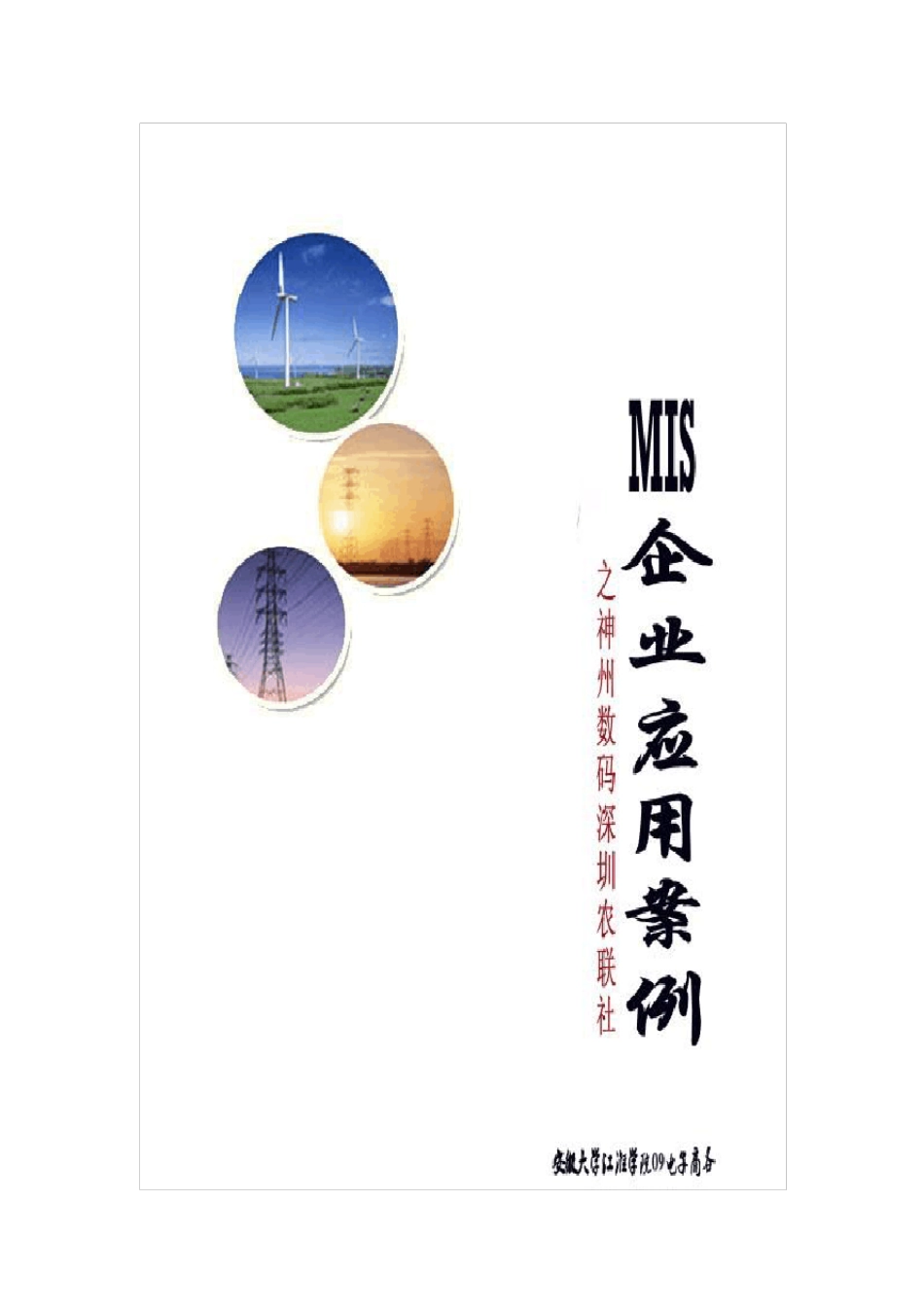 MIS企业应用案例_第1页