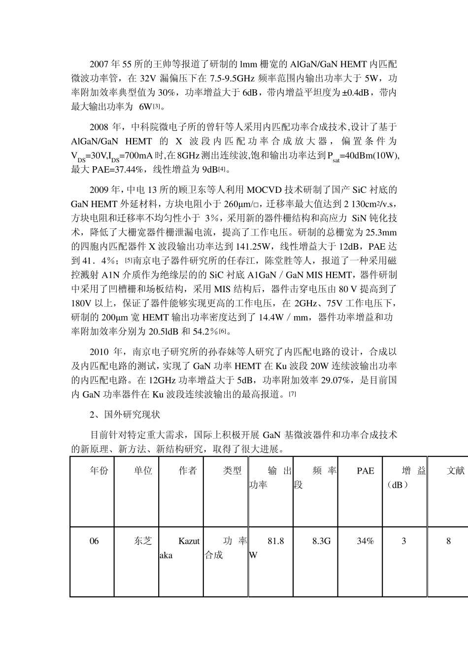 MMIC功率合成技术发展动态_第2页