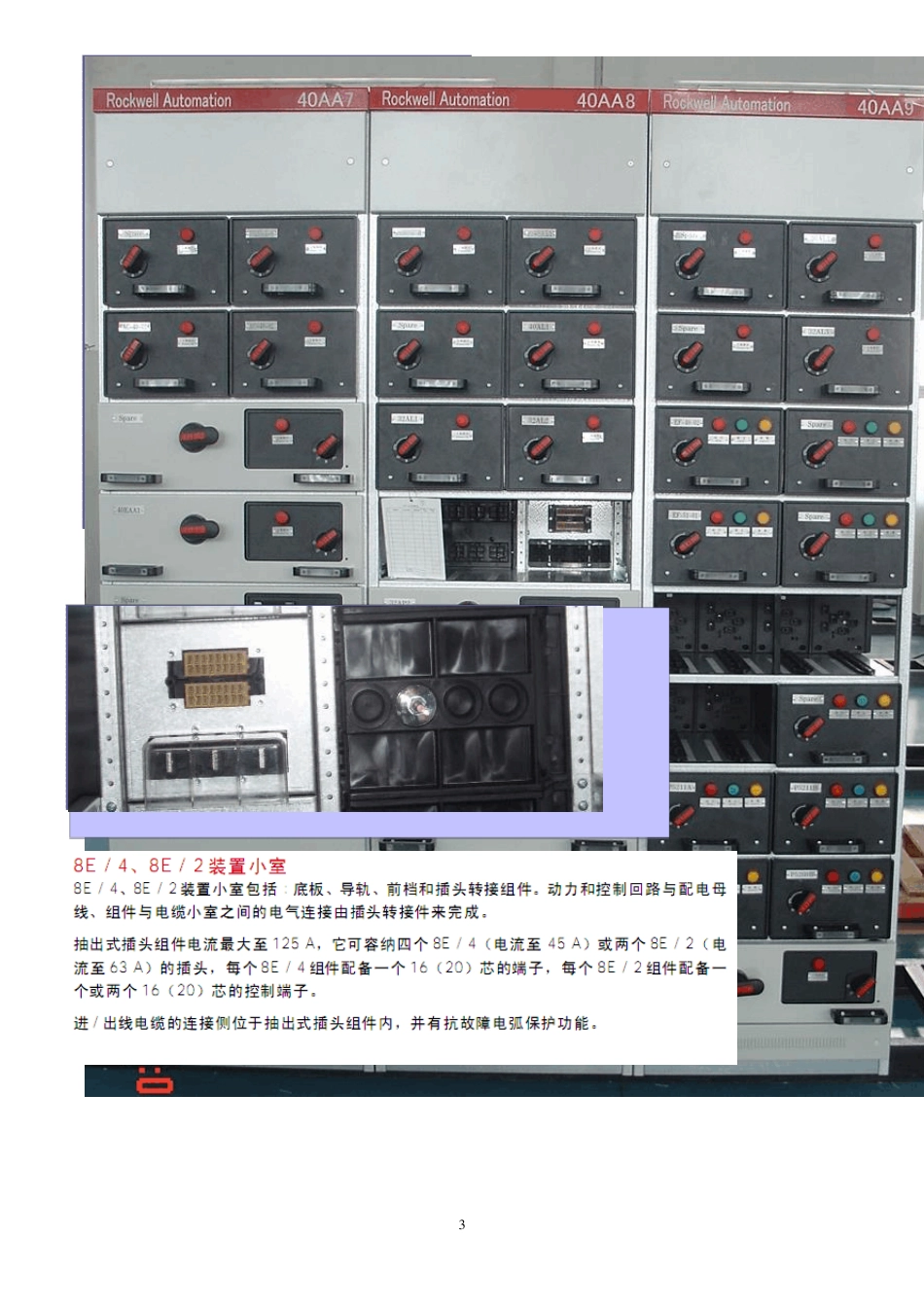 MNS抽屉式MCC柜介绍_第3页
