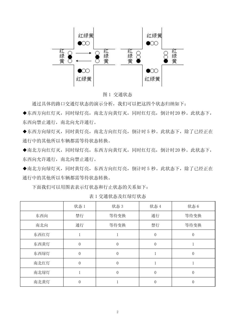 基于51单片机的智能交通灯系统设计_第2页