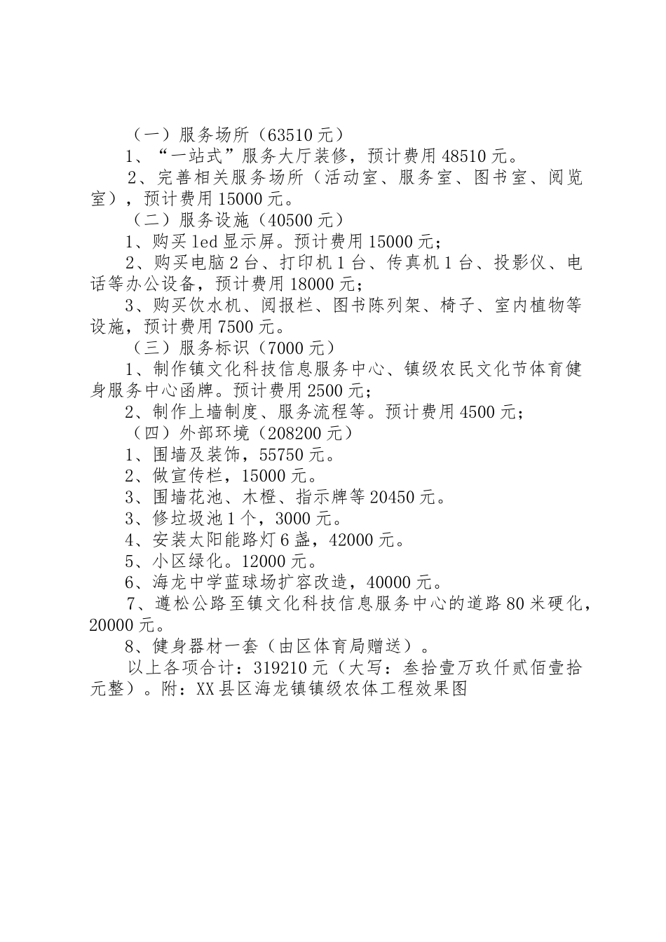 关于解决创建经费的报告_第3页