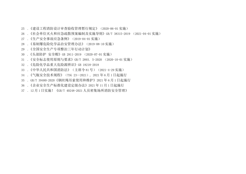 安全生产法律法规清单（2024年版）_第3页