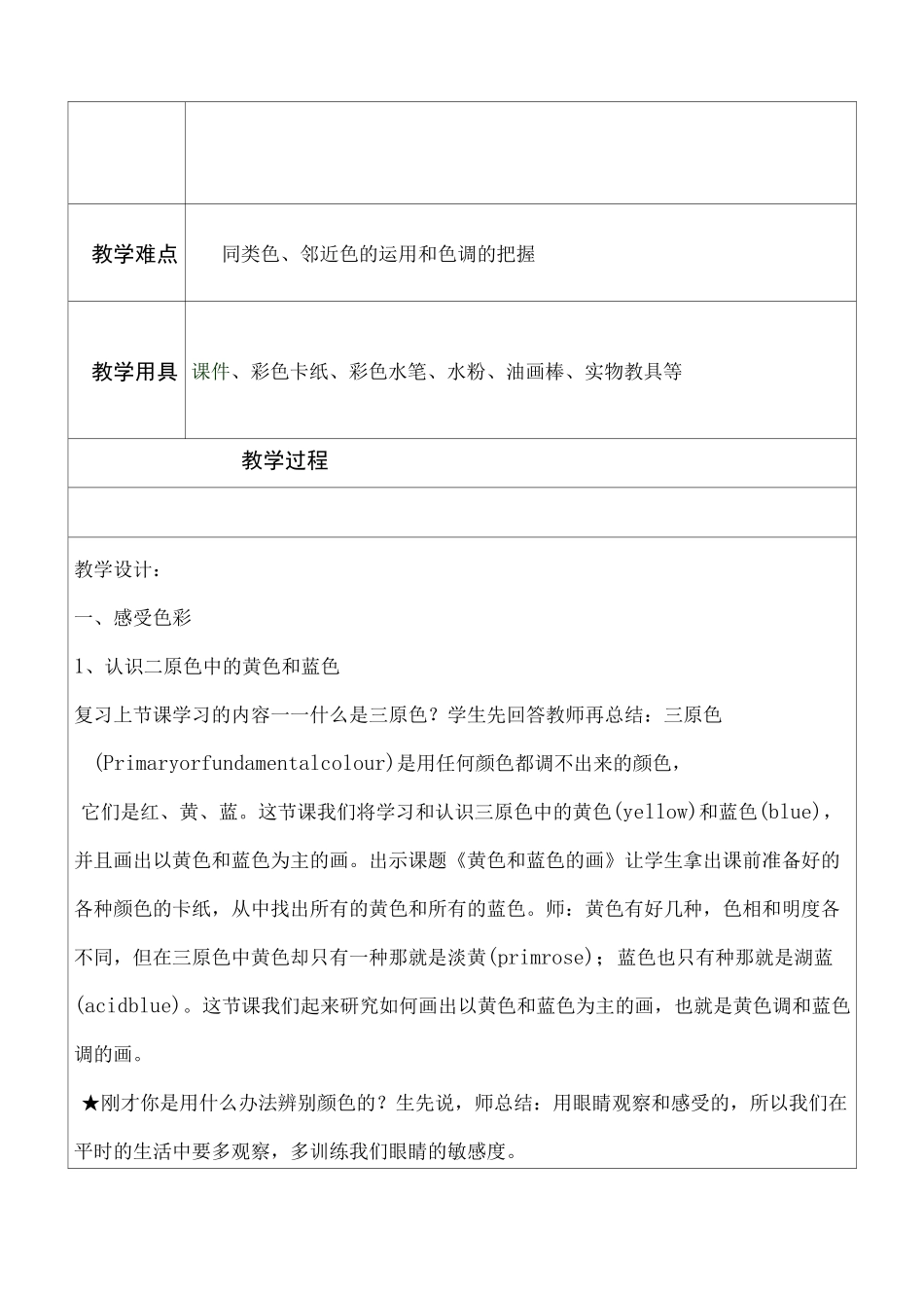 黄色和蓝色的画_第2页