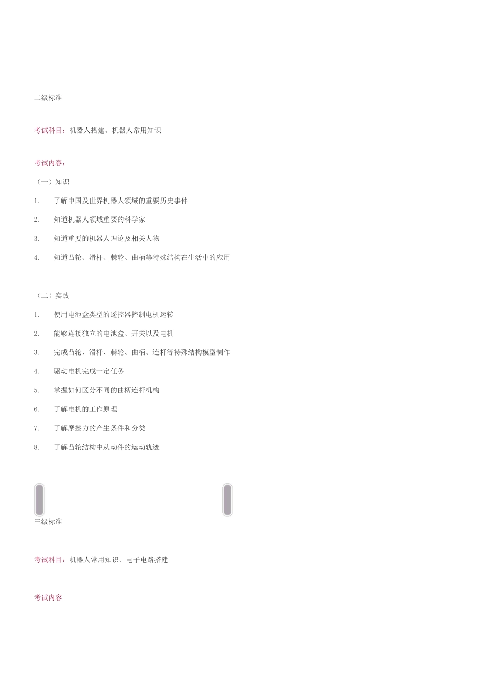 最新机器人等级考试要求_第2页