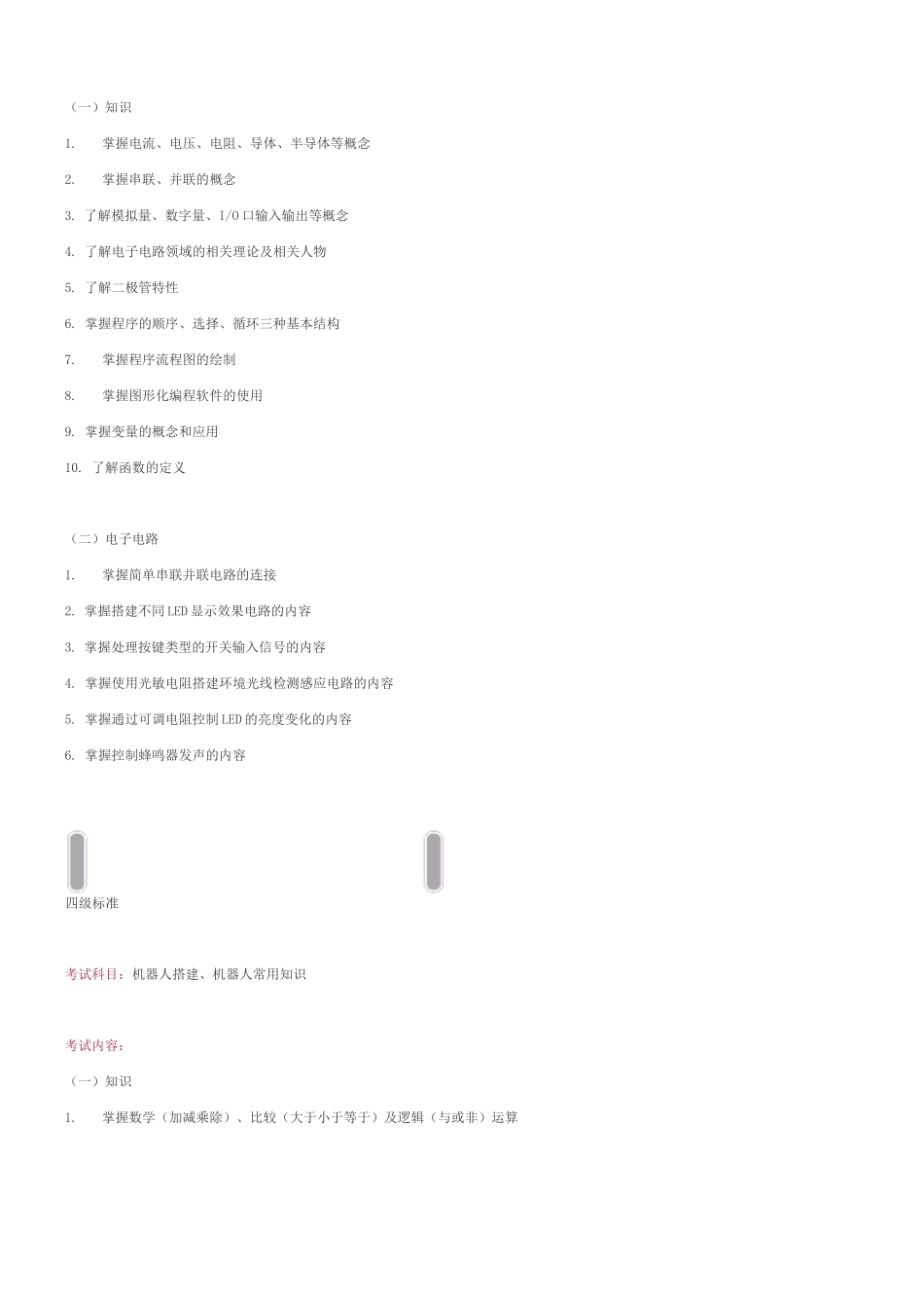 最新机器人等级考试要求_第3页