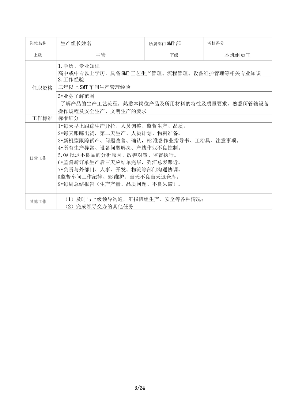SMT部绩效考核表_第3页