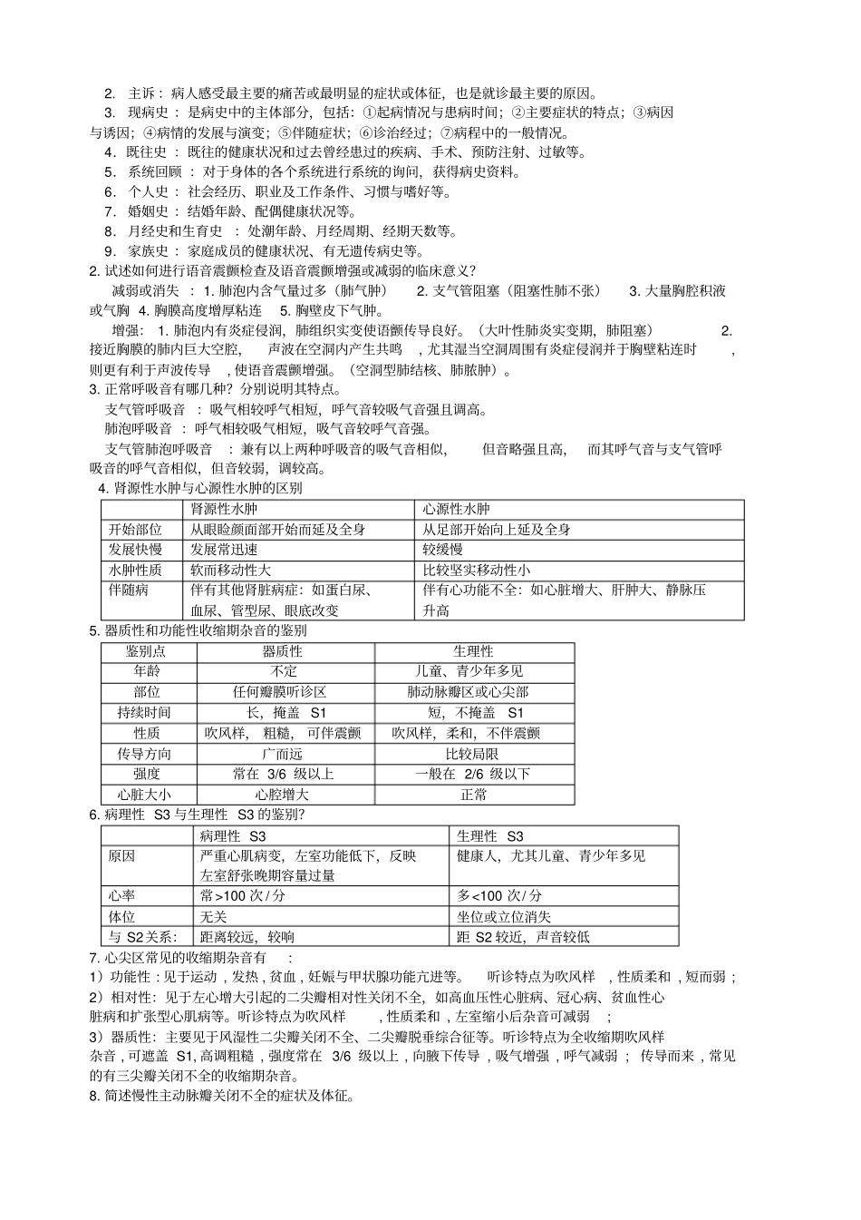 检体诊断学名解及大题_第3页