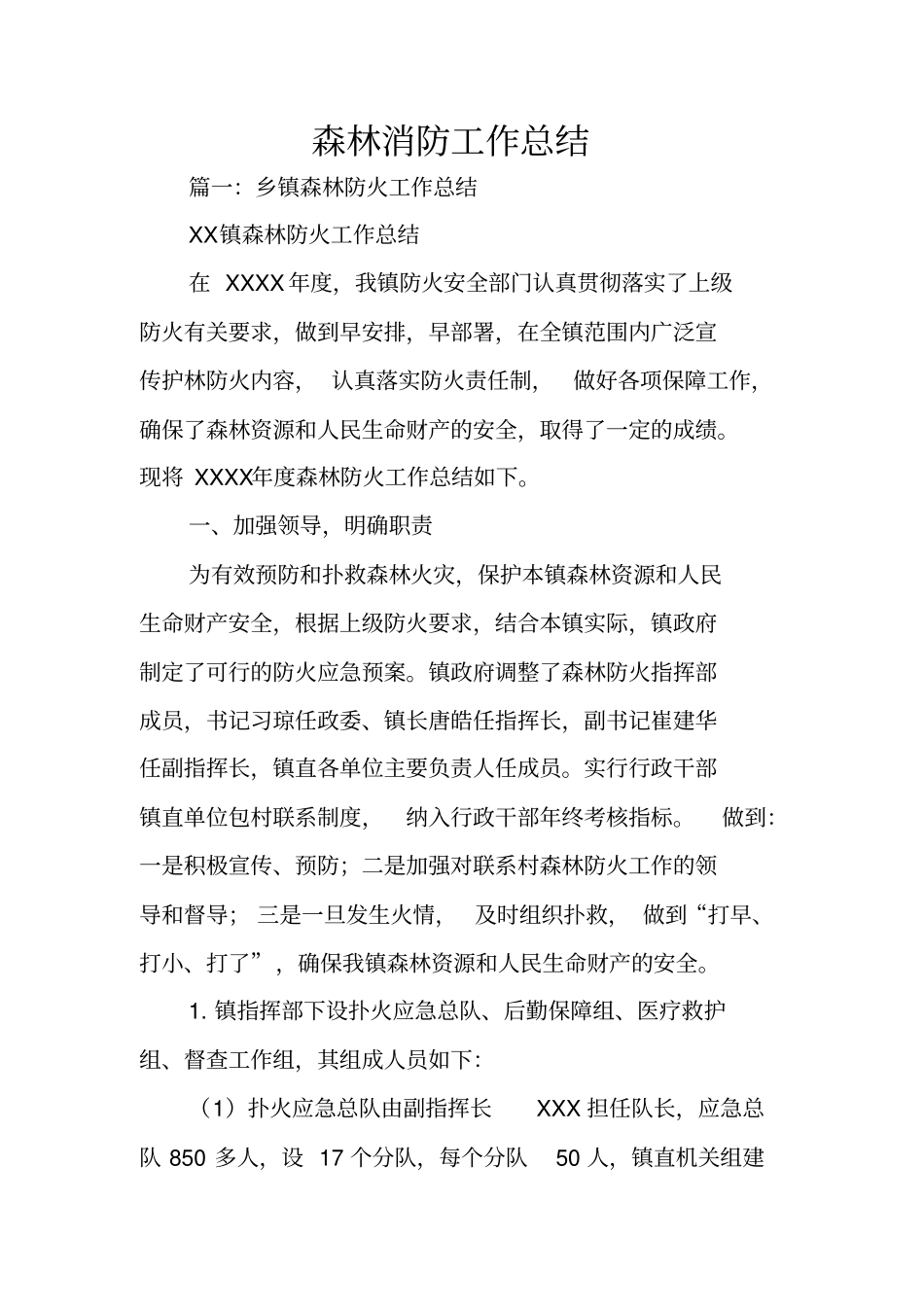 森林消防工作总结_第1页