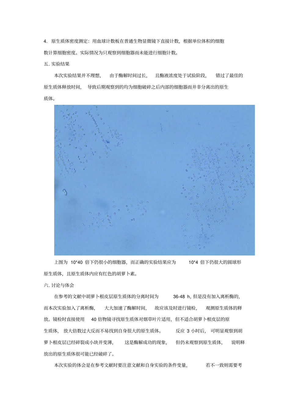 植物原生质体分离纯化与活力检测_第2页