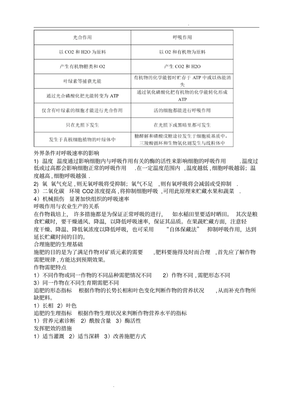 植物生理学知识总结_第3页