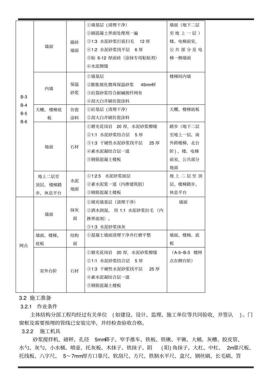 楼梯间装修施工方案_第3页