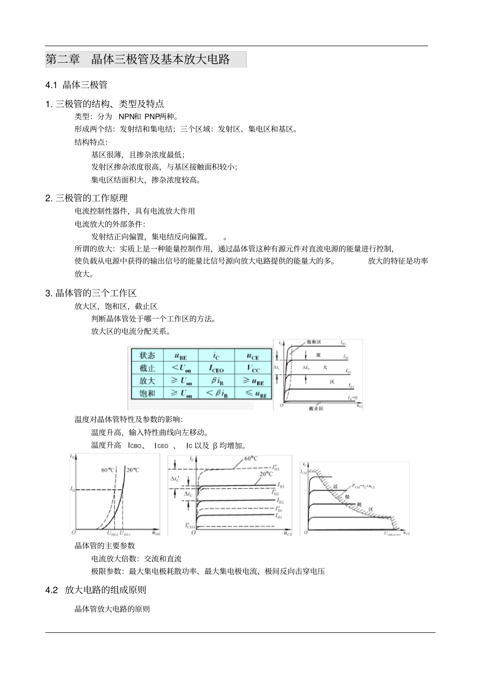 模拟电子技术基础_知识点总结分析_第3页