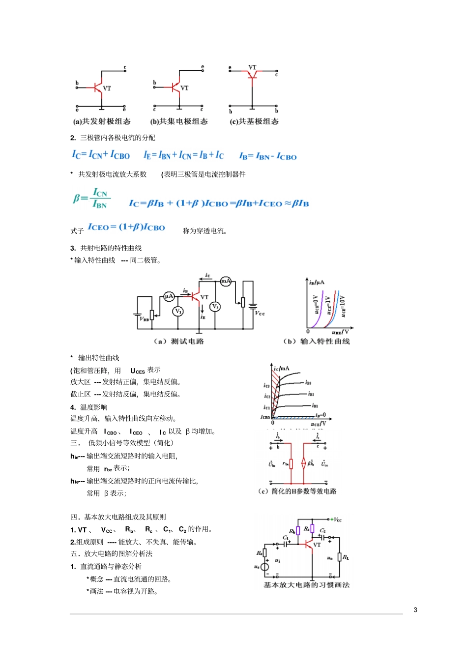 模拟电子技术基础知识点总结资料_第3页