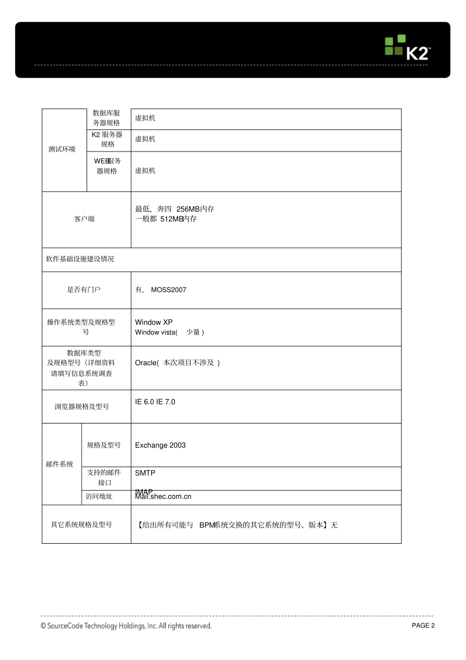 模板_基础IT环境调查表_第2页