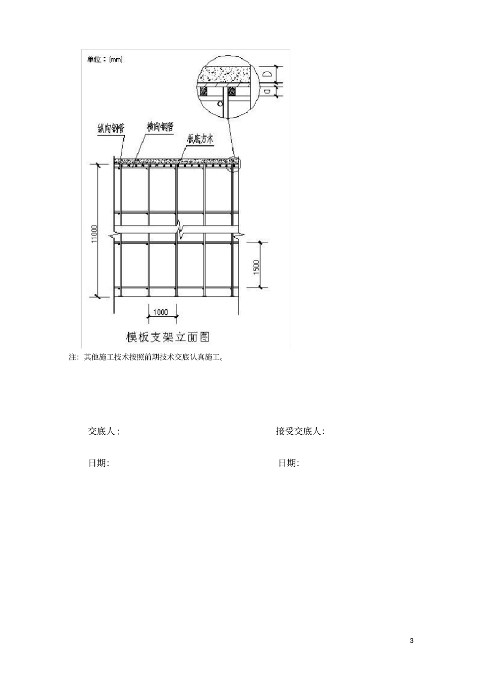 模板安装施工技术要求_第3页