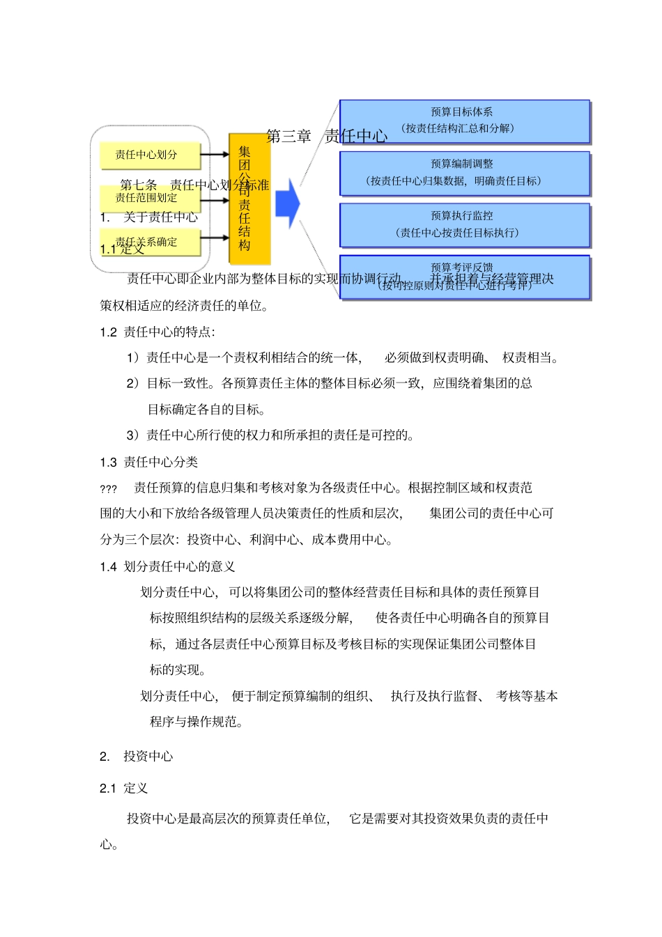 横店集团全面预算管理制度_第3页