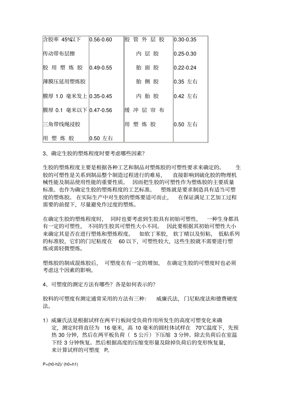 橡胶快速入门基础知识之塑炼工艺资料_第2页
