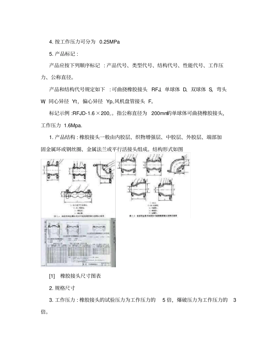 橡胶接头、可曲挠橡胶接头、橡胶软接头_第2页
