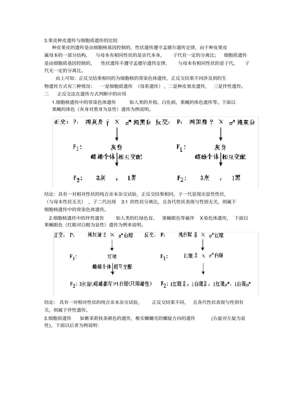 正交反交测交自交杂交。_第2页