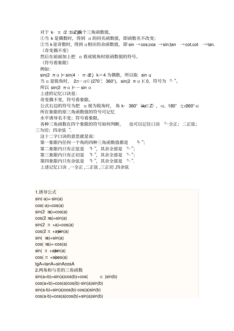 正弦余弦换算公式_第2页