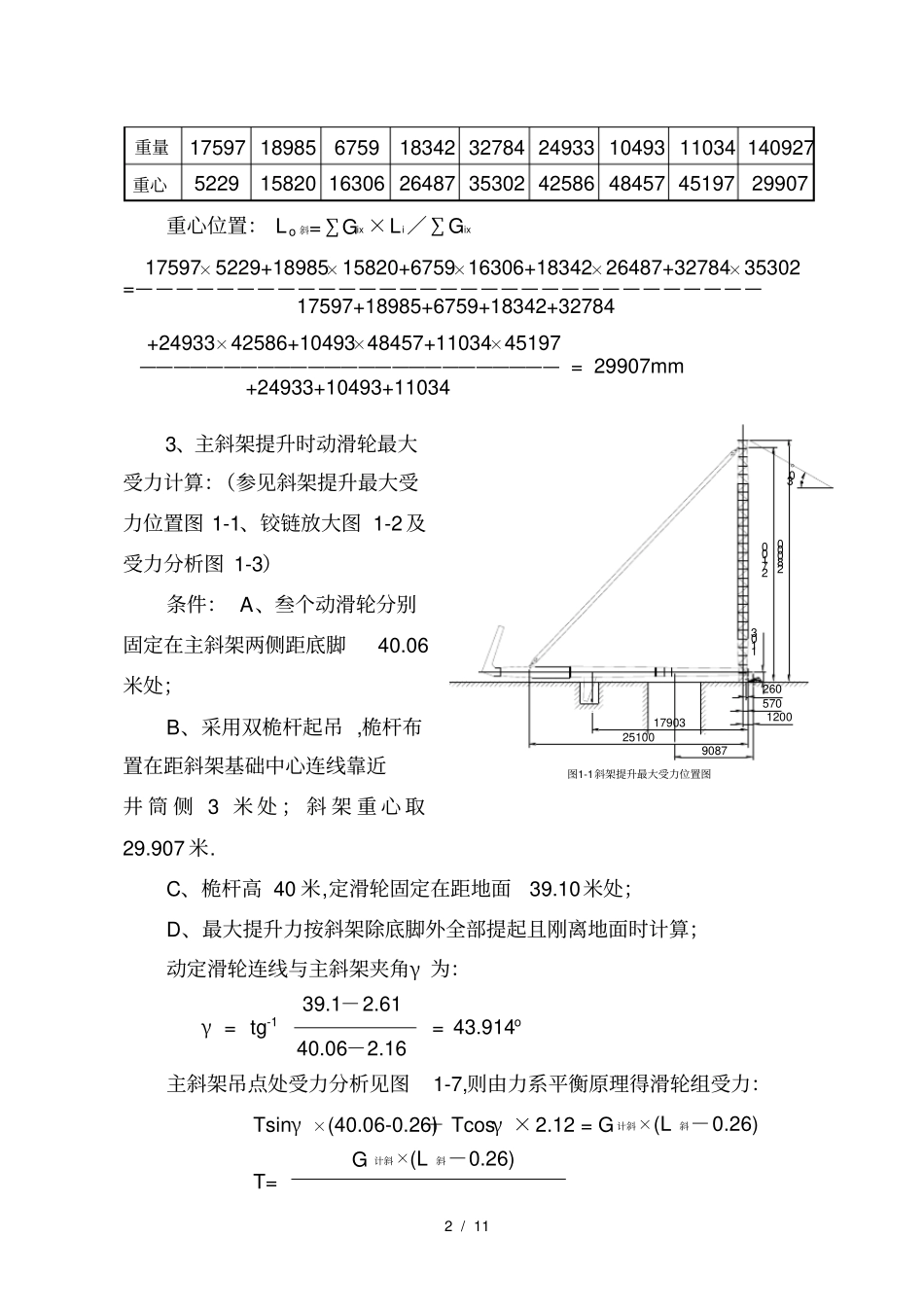正村煤矿副井井井架计算及工具选用_第2页