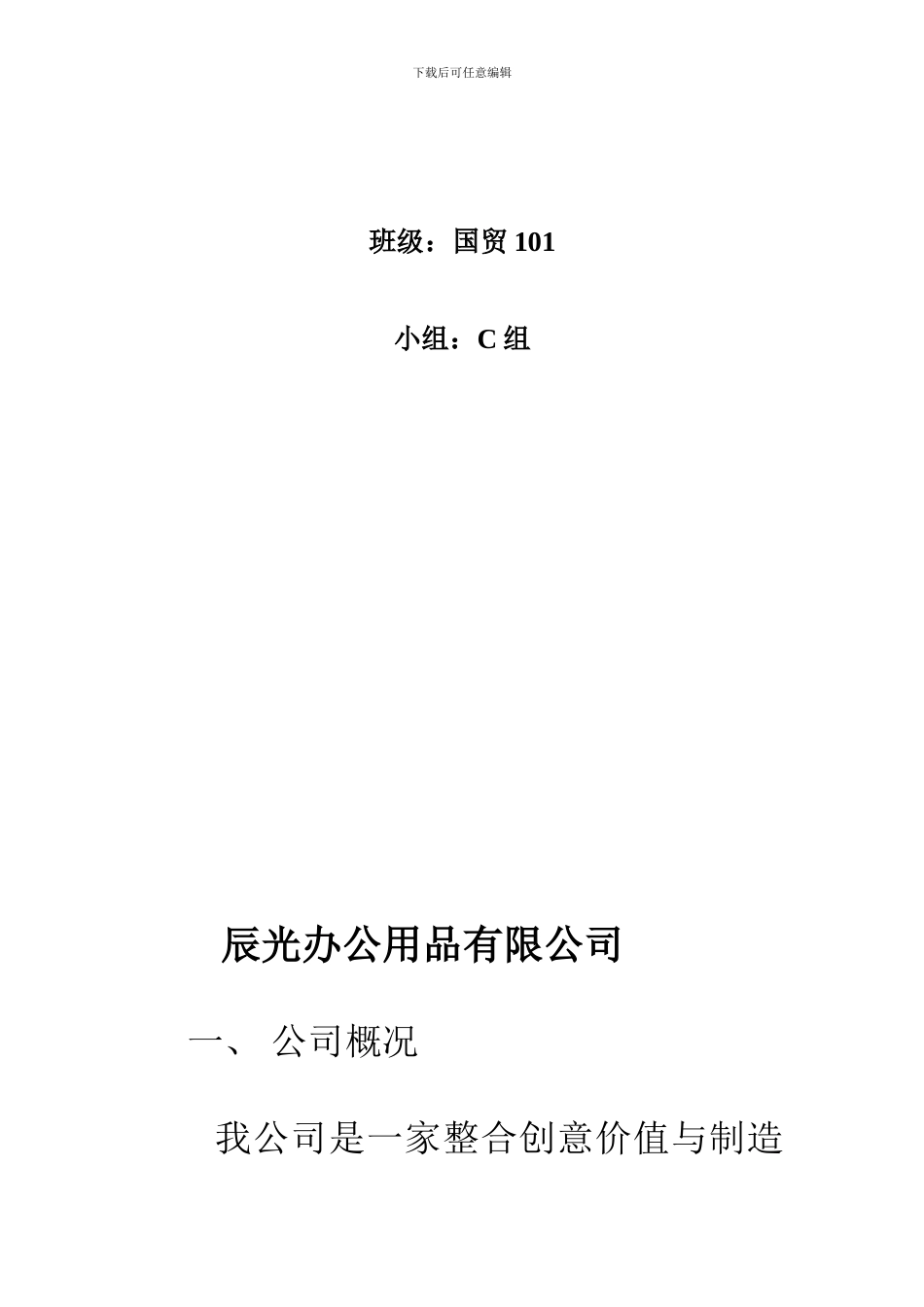 公司战略计划书_第3页