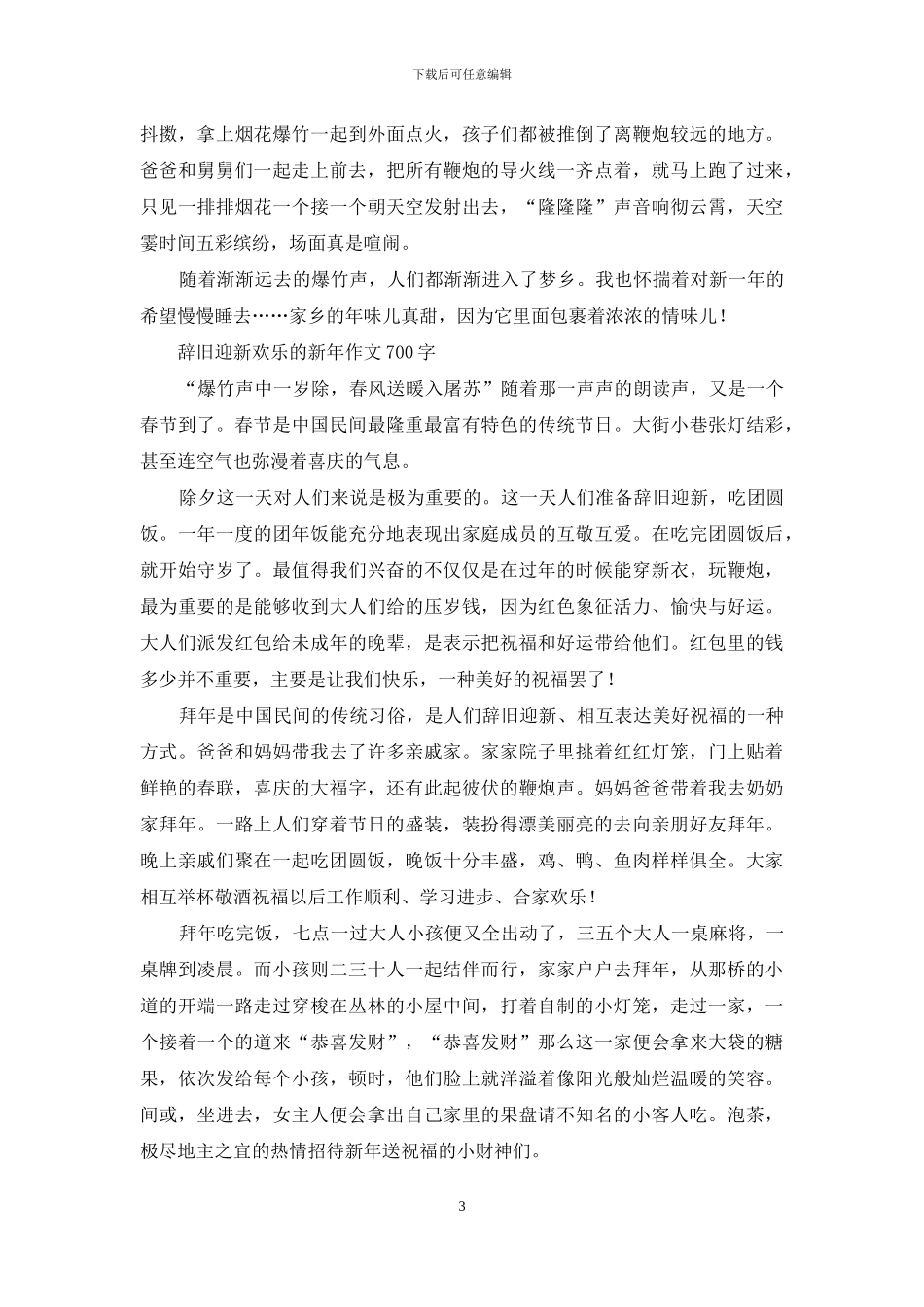 关于新年的作文-优秀作文汇编_第3页