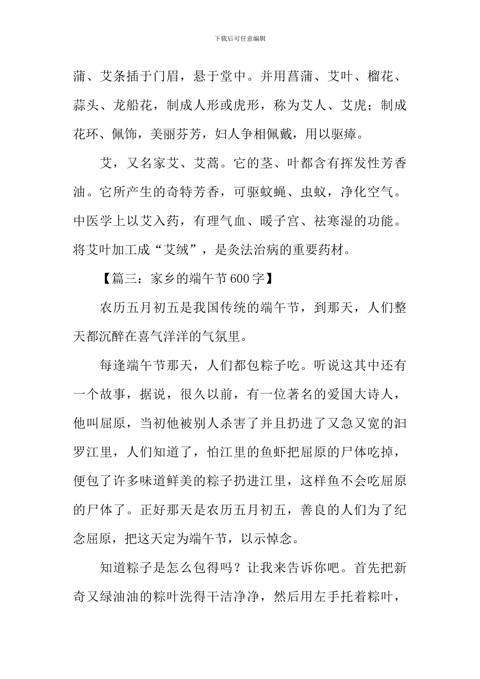 写端午节的作文-1_第3页
