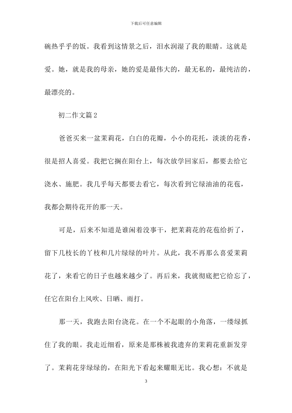 初二作文集合5篇-1_第3页