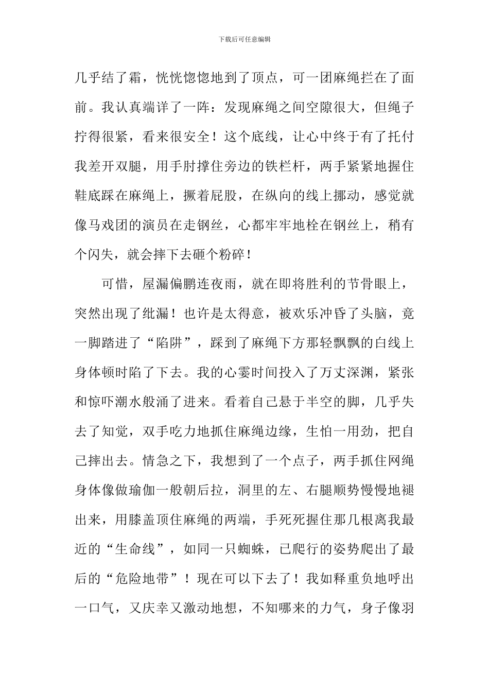 勇攀高峰作文-1_第2页