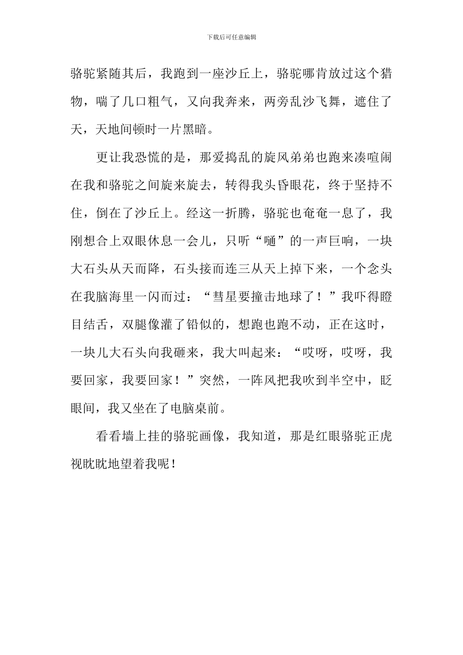 历险记作文700字_第2页