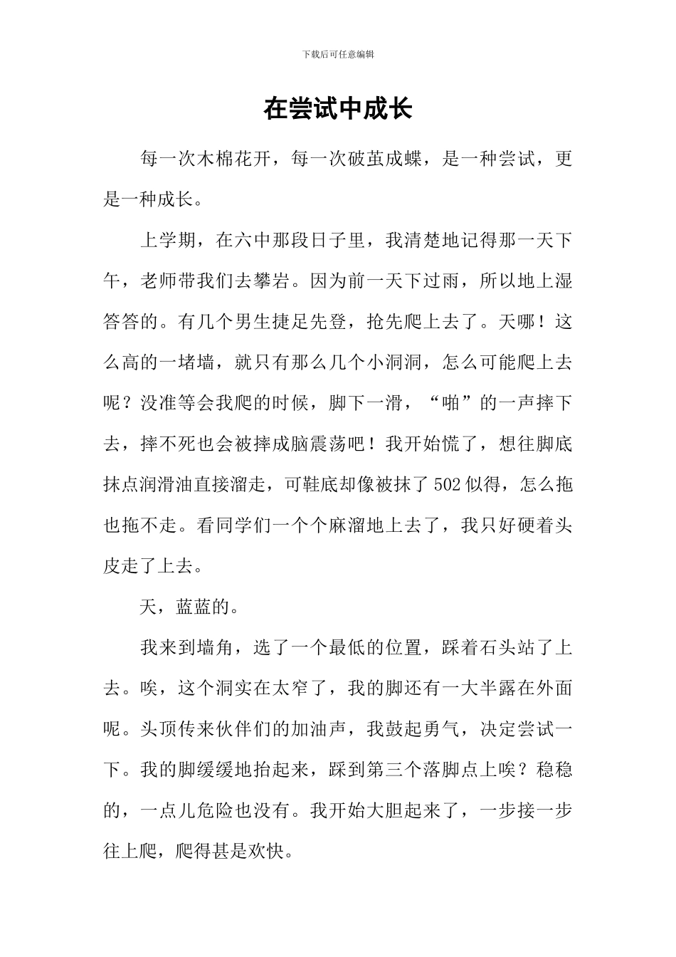 在尝试中成长-1_第1页