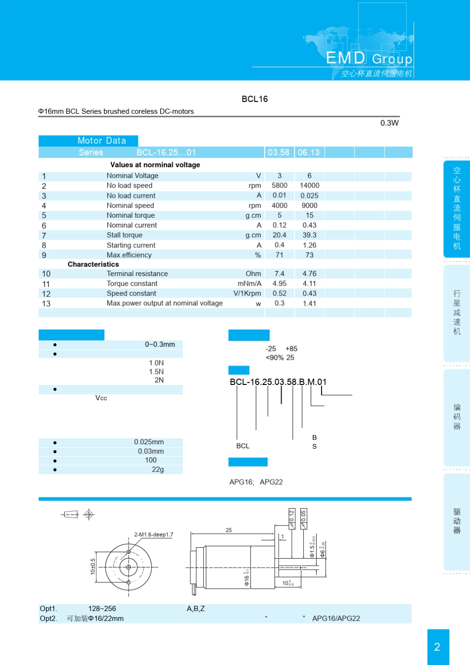MOTEC直流空心杯伺服电机_第2页