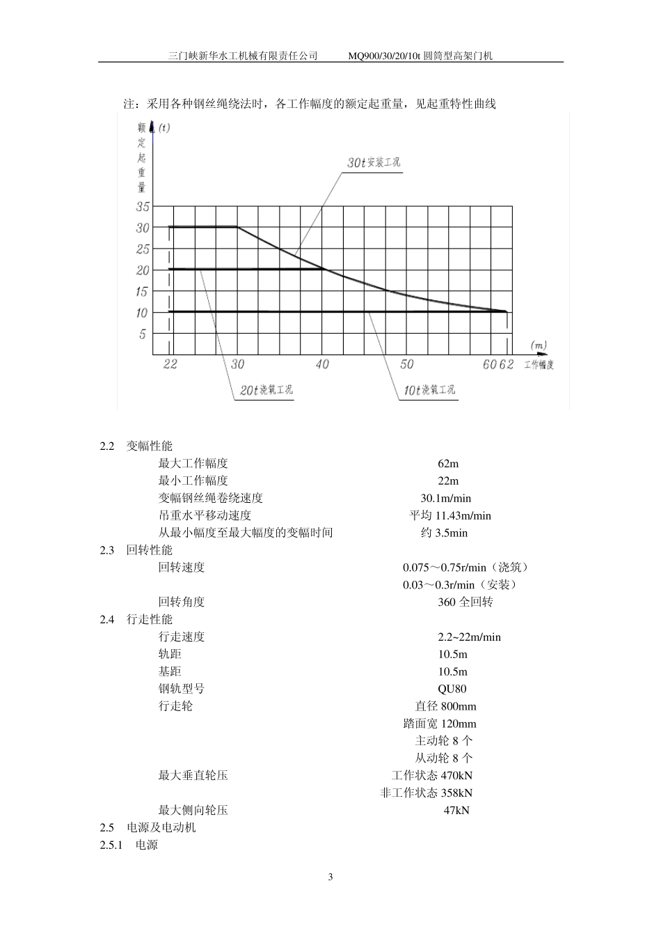 MQ900门机说明书_第3页