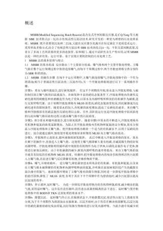 MSBR工艺