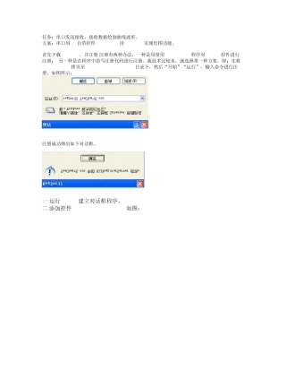 MSComm控件应用