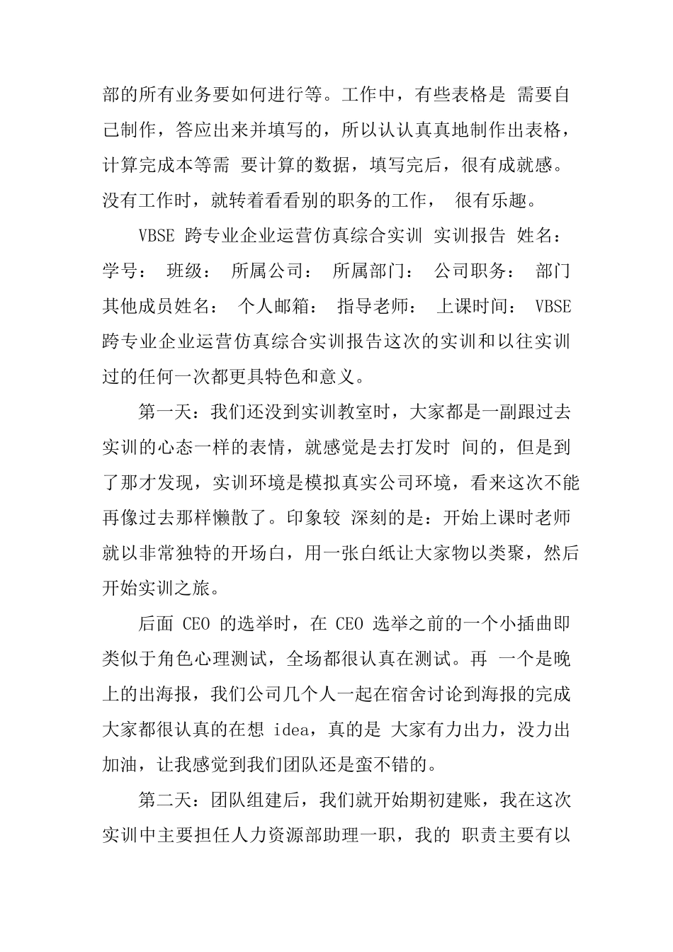 vbse实训总结报告_第3页