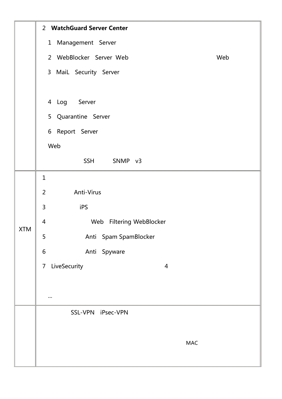 WatchGuard防火墙详细介绍_第3页