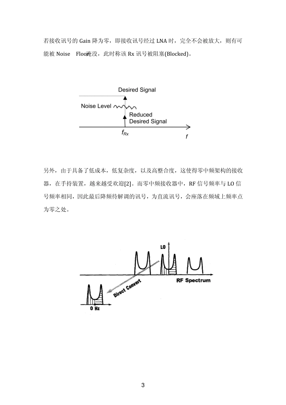 WCDMA之TxLeakage对于零中频接收机之危害_第3页